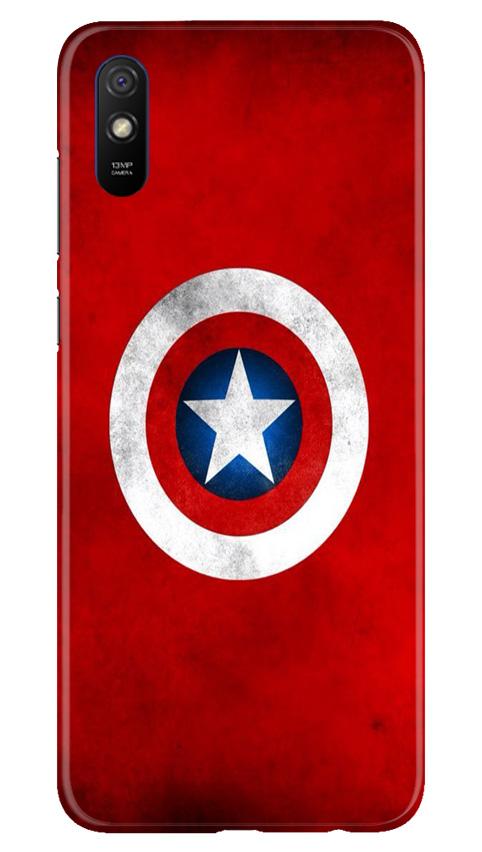 Captain America Mobile Back Case for Xiaomi Redmi 9a (Design - 249) Captain America Case for Xiaomi Redmi 9a (Design No. 249)