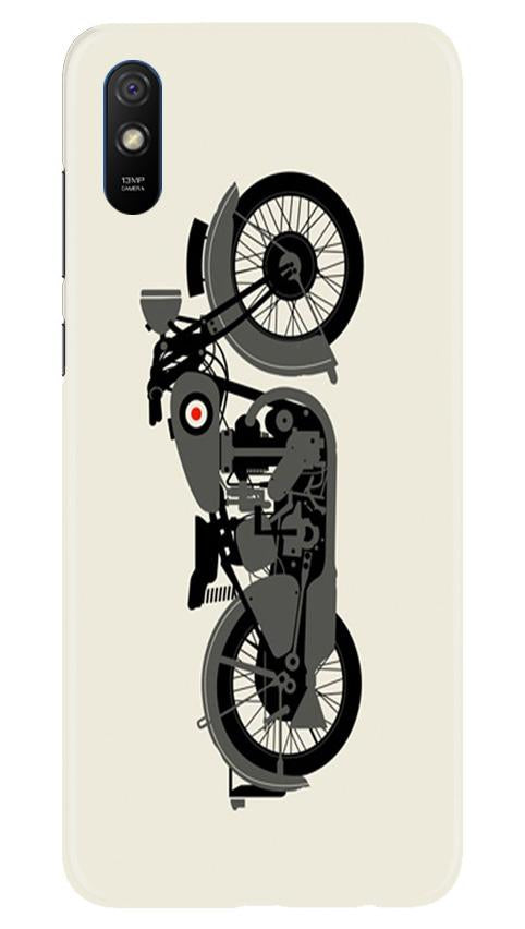 MotorCycle Mobile Back Case for Xiaomi Redmi 9a (Design - 259) MotorCycle Case for Xiaomi Redmi 9a (Design No. 259)