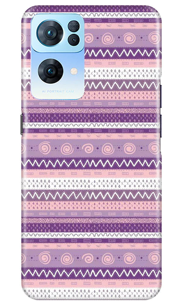Zigzag line pattern3 Mobile Back Case for Oppo Reno 7 Pro 5G (Design - 11) Zigzag line pattern3 Case for Oppo Reno 7 Pro 5G