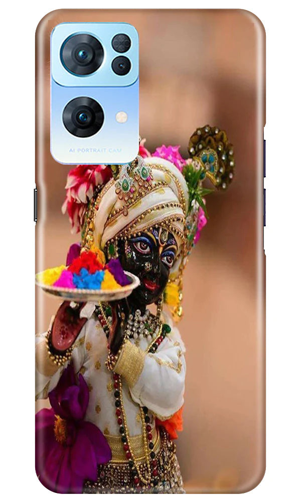 Lord Krishna2 Mobile Back Case for Oppo Reno 7 Pro 5G (Design - 17) Lord Krishna2 Case for Oppo Reno 7 Pro 5G