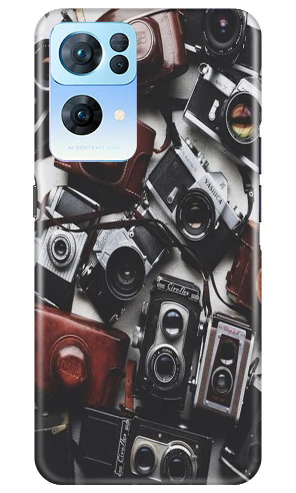 Cameras Mobile Back Case for Oppo Reno 7 Pro 5G (Design - 57) Cameras Case for Oppo Reno 7 Pro 5G