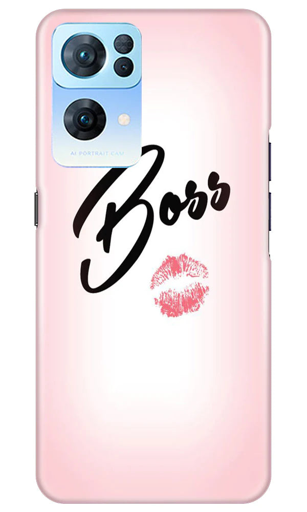Boss Mobile Back Case for Oppo Reno 7 Pro 5G (Design - 59) Boss Case for Oppo Reno 7 Pro 5G