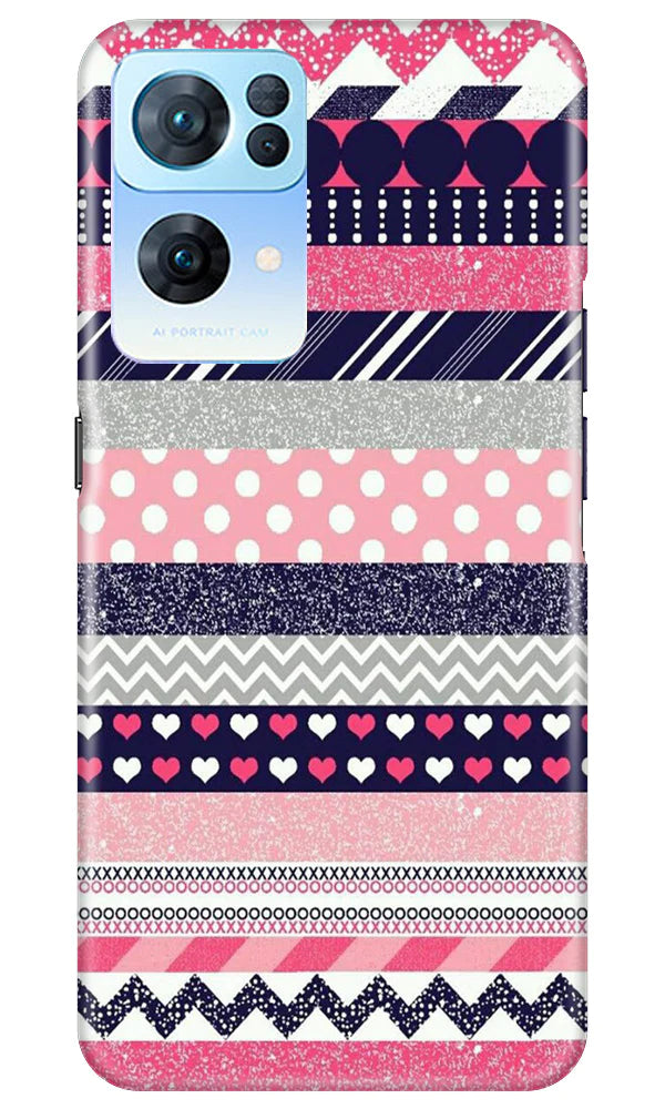 Pattern3 Mobile Back Case for Oppo Reno 7 Pro 5G (Design - 90) Pattern3 Case for Oppo Reno 7 Pro 5G