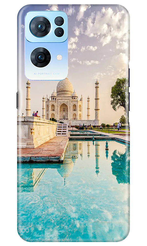 Tajmahal Mobile Back Case for Oppo Reno 7 Pro 5G (Design - 96) Tajmahal Case for Oppo Reno 7 Pro 5G