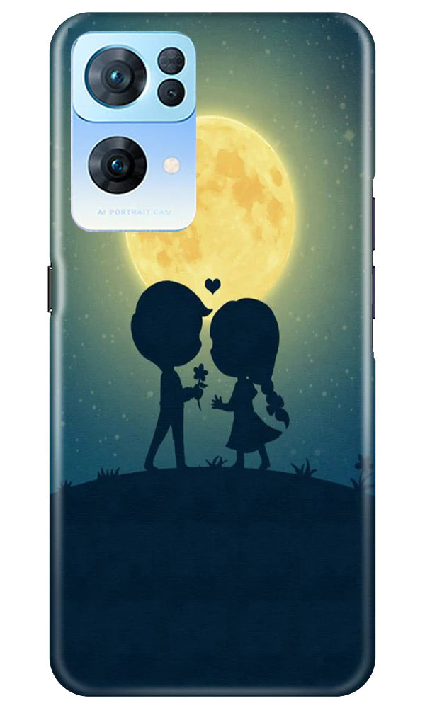 Love Couple Mobile Back Case for Oppo Reno 7 Pro 5G (Design - 109) Love Couple Case for Oppo Reno 7 Pro 5G (Design - 109)