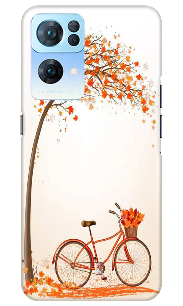 Bicycle Mobile Back Case for Oppo Reno 7 Pro 5G (Design - 161) Bicycle Case for Oppo Reno 7 Pro 5G (Design - 161)