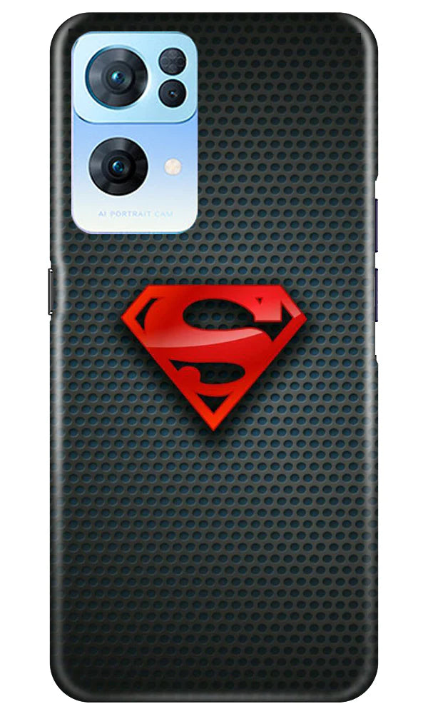 Superman Mobile Back Case for Oppo Reno 7 Pro 5G (Design - 216) Superman Case for Oppo Reno 7 Pro 5G (Design No. 216)