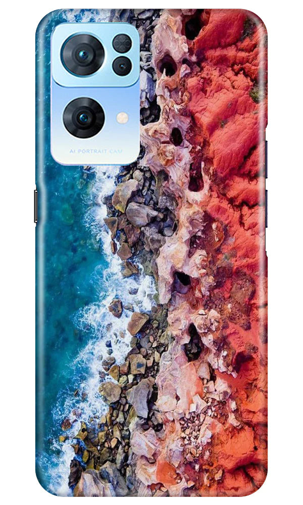 Sea Shore Mobile Back Case for Oppo Reno 7 Pro 5G (Design - 242) Sea Shore Case for Oppo Reno 7 Pro 5G (Design No. 242)