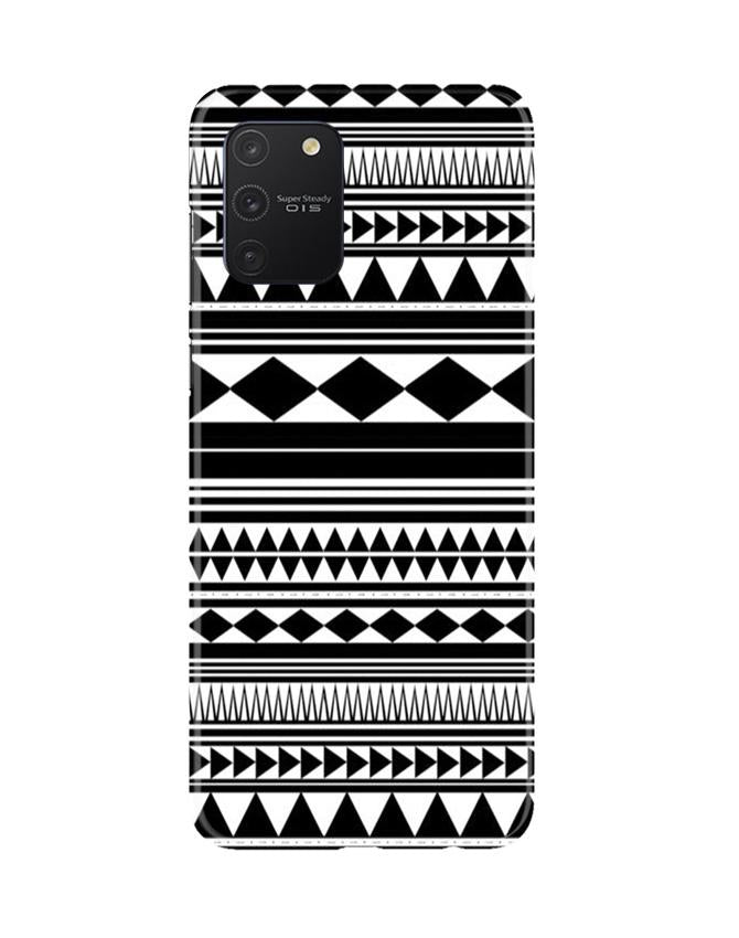 Black white Pattern Mobile Back Case for Samsung Galaxy S10 Lite (Design - 5) Black white Pattern Case for Samsung Galaxy S10 Lite