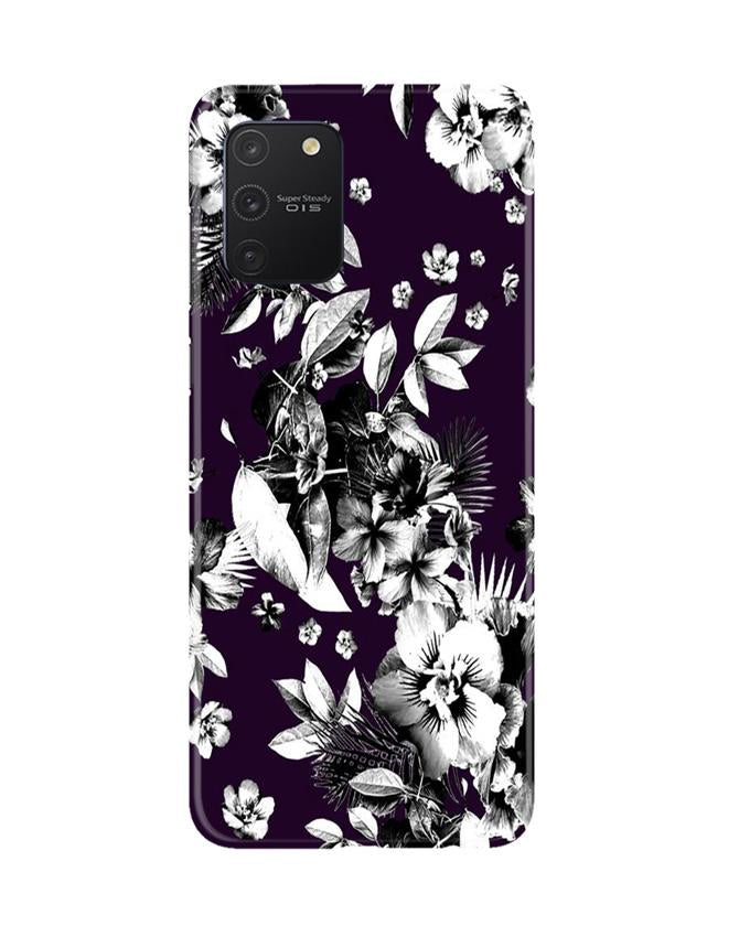 white flowers Mobile Back Case for Samsung Galaxy S10 Lite (Design - 7) white flowers Case for Samsung Galaxy S10 Lite