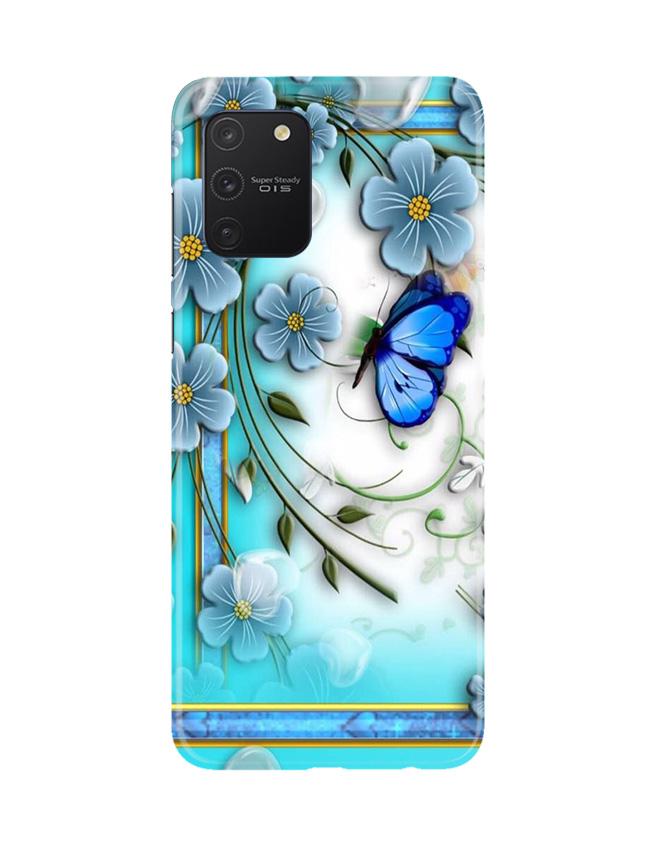 Blue Butterfly Mobile Back Case for Samsung Galaxy S10 Lite (Design - 21) Blue Butterfly Case for Samsung Galaxy S10 Lite