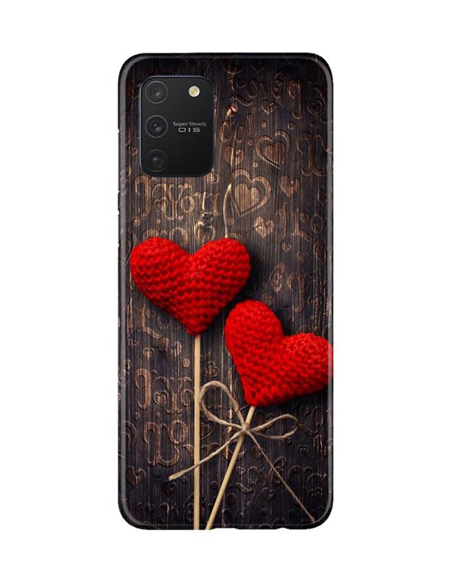 Red Hearts Mobile Back Case for Samsung Galaxy S10 Lite (Design - 80) Red Hearts Case for Samsung Galaxy S10 Lite