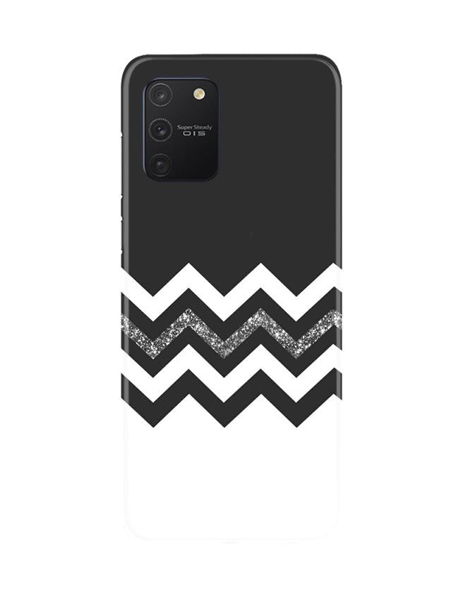 Black white Pattern2Mobile Back Case for Samsung Galaxy S10 Lite (Design - 83) Black white Pattern2Case for Samsung Galaxy S10 Lite