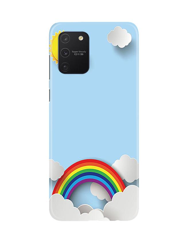 Rainbow Mobile Back Case for Samsung Galaxy S10 Lite (Design - 225) Rainbow Case for Samsung Galaxy S10 Lite (Design No. 225)