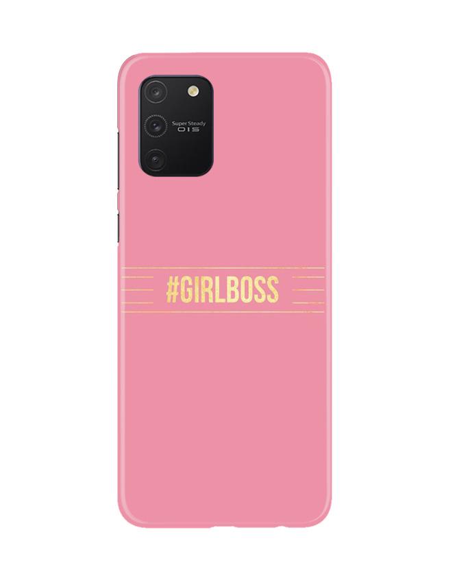 Girl Boss Pink Mobile Back Case for Samsung Galaxy S10 Lite (Design - 263) Girl Boss Pink Case for Samsung Galaxy S10 Lite (Design No. 263)