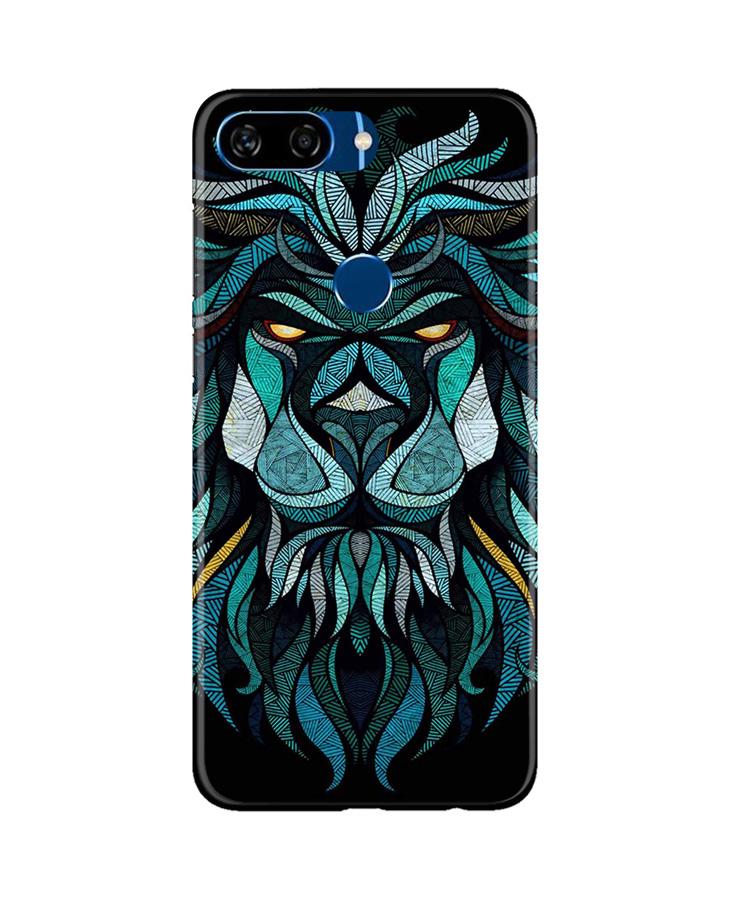 Lion Mobile Back Case for Gionee S11 Lite (Design - 314) Lion Mobile Back Case for Gionee S11 Lite (Design - 314)