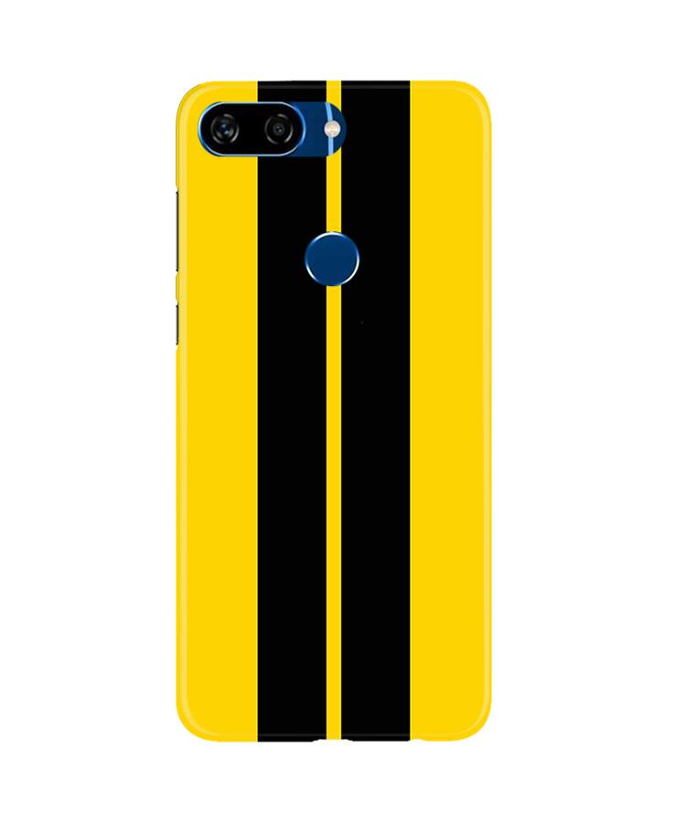 Black Yellow Pattern Mobile Back Case for Gionee S11 Lite (Design - 377) Black Yellow Pattern Mobile Back Case for Gionee S11 Lite (Design - 377)