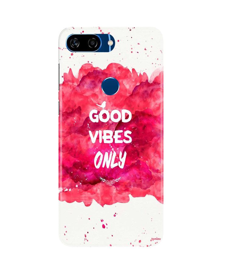 Good Vibes Only Mobile Back Case for Gionee S11 Lite (Design - 393) Good Vibes Only Mobile Back Case for Gionee S11 Lite (Design - 393)