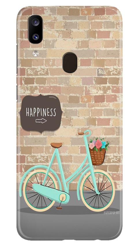 Happiness Mobile Back Case for Samsung Galaxy A20 (Design - 53) Happiness Case for Samsung Galaxy A20