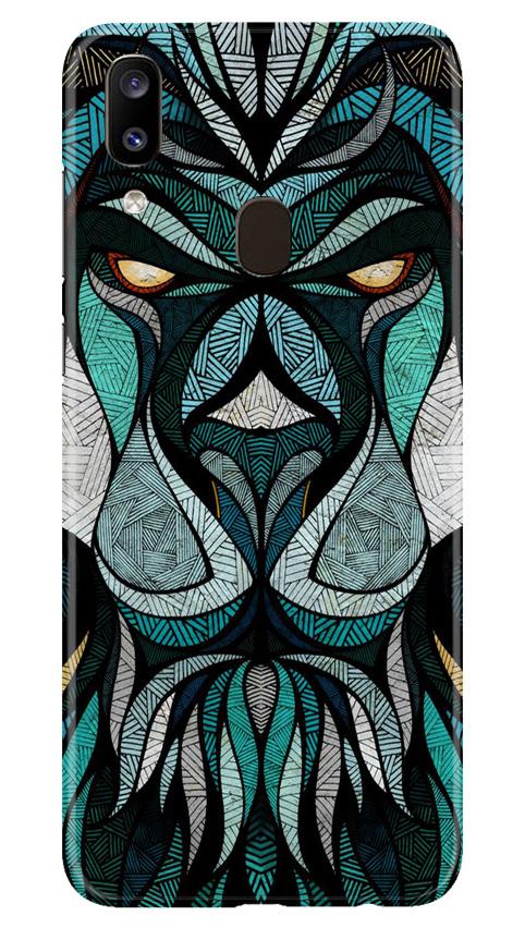 Lion Mobile Back Case for Samsung Galaxy A20 (Design - 97) Lion Case for Samsung Galaxy A20