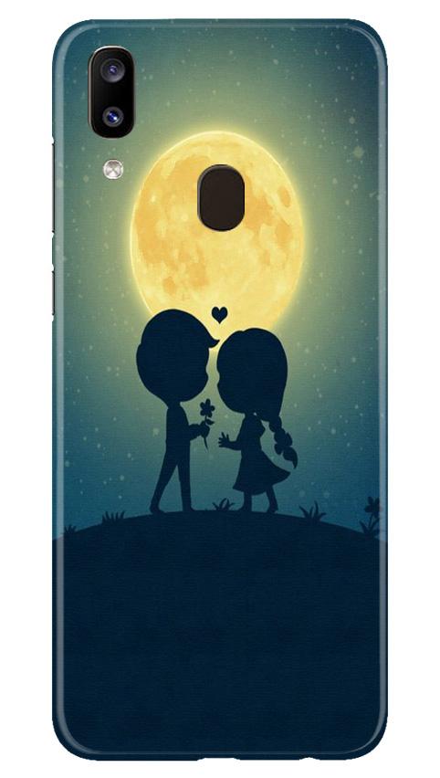 Love Couple Mobile Back Case for Samsung Galaxy A20 (Design - 109) Love Couple Case for Samsung Galaxy A20 (Design - 109)