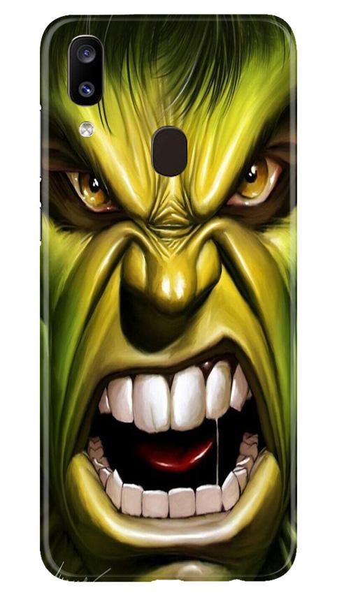 Hulk Superhero Mobile Back Case for Samsung Galaxy A20 (Design - 121) Hulk Superhero Case for Samsung Galaxy A20 (Design - 121)