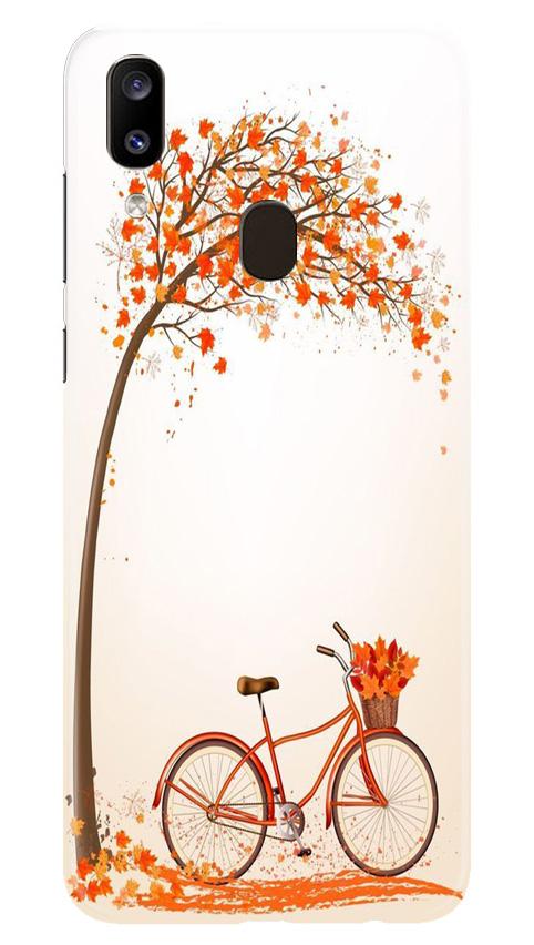 Bicycle Mobile Back Case for Samsung Galaxy A20 (Design - 192) Bicycle Case for Samsung Galaxy A20 (Design - 192)