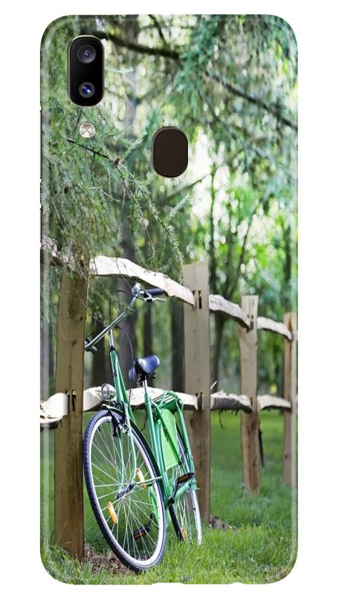 Bicycle Mobile Back Case for Samsung Galaxy A20 (Design - 208) Bicycle Case for Samsung Galaxy A20 (Design No. 208)