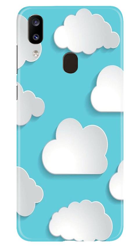 Clouds Mobile Back Case for Samsung Galaxy A20 (Design - 210) Clouds Case for Samsung Galaxy A20 (Design No. 210)