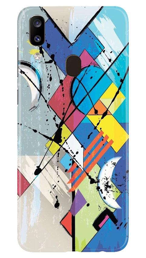 Modern Art Mobile Back Case for Samsung Galaxy A20 (Design - 235) Modern Art Case for Samsung Galaxy A20 (Design No. 235)