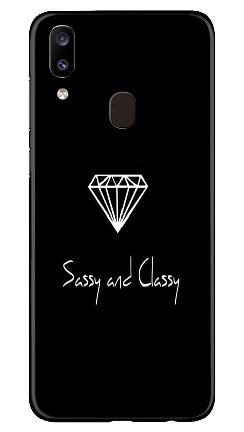 Sassy and Classy Mobile Back Case for Samsung Galaxy A20 (Design - 264) Sassy and Classy Case for Samsung Galaxy A20 (Design No. 264)