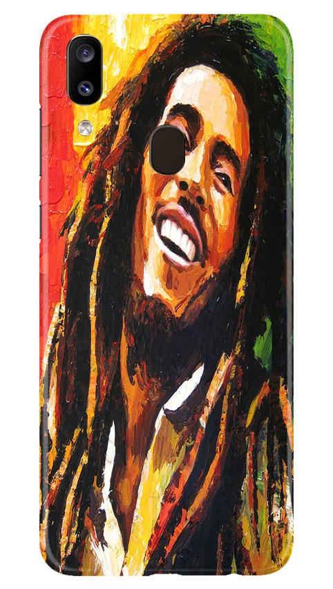 Bob marley Mobile Back Case for Samsung Galaxy A20 (Design - 295) Bob marley Case for Samsung Galaxy A20 (Design No. 295)