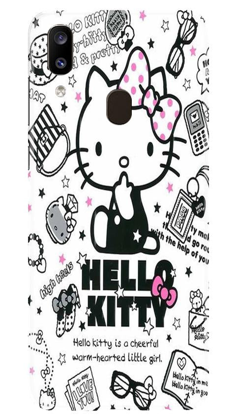 Hello Kitty Mobile Back Case for Samsung Galaxy A20 (Design - 361) Hello Kitty Mobile Back Case for Samsung Galaxy A20 (Design - 361)
