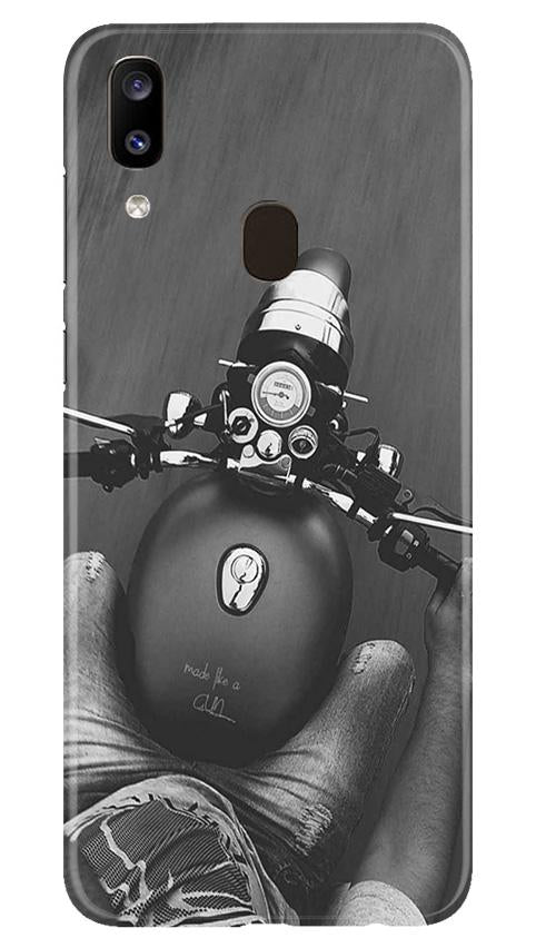 Royal Enfield Mobile Back Case for Samsung Galaxy A20 (Design - 382) Royal Enfield Mobile Back Case for Samsung Galaxy A20 (Design - 382)