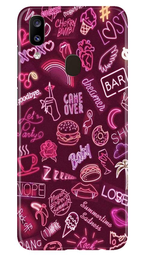Party Theme Mobile Back Case for Samsung Galaxy A20 (Design - 392) Party Theme Mobile Back Case for Samsung Galaxy A20 (Design - 392)