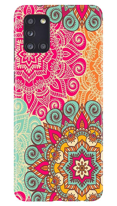 Rangoli art2 Mobile Back Case for Samsung Galaxy A31 (Design - 29) Rangoli art2 Case for Samsung Galaxy A31