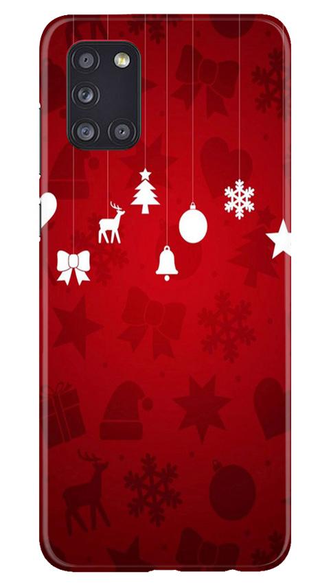 Christmas Mobile Back Case for Samsung Galaxy A31 (Design - 78) Christmas Case for Samsung Galaxy A31