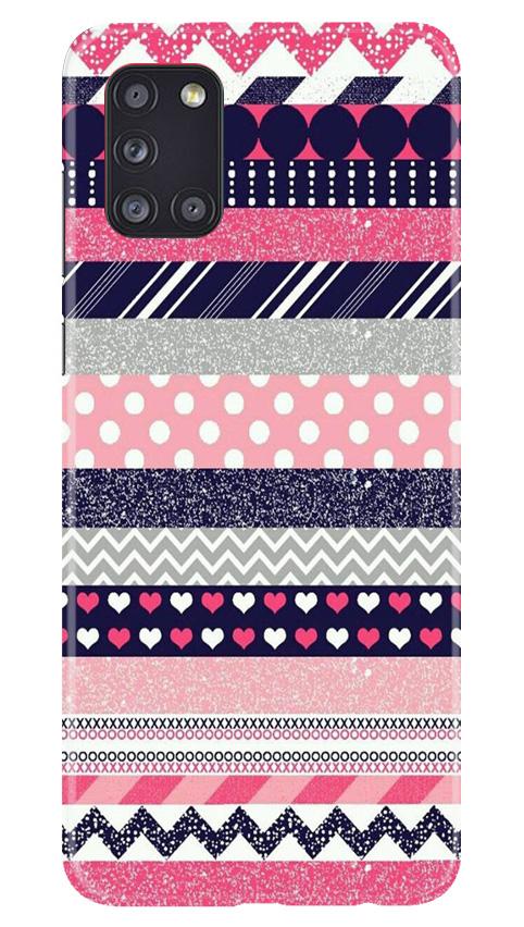 Pattern3 Mobile Back Case for Samsung Galaxy A31 (Design - 90) Pattern3 Case for Samsung Galaxy A31