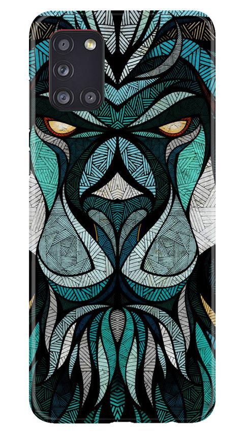 Lion Mobile Back Case for Samsung Galaxy A31 (Design - 97) Lion Case for Samsung Galaxy A31