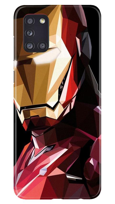 Iron Man Superhero Mobile Back Case for Samsung Galaxy A31 (Design - 122) Iron Man Superhero Case for Samsung Galaxy A31 (Design - 122)