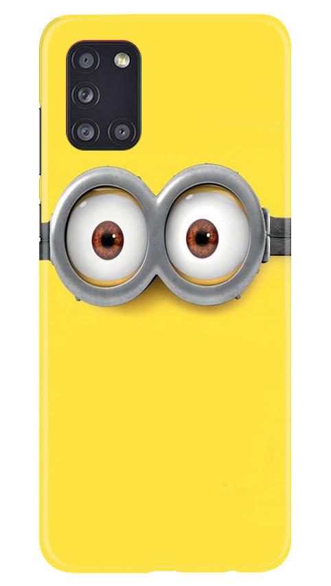 Minions Mobile Back Case for Samsung Galaxy A31 (Design - 128) Minions Case for Samsung Galaxy A31 (Design - 128)