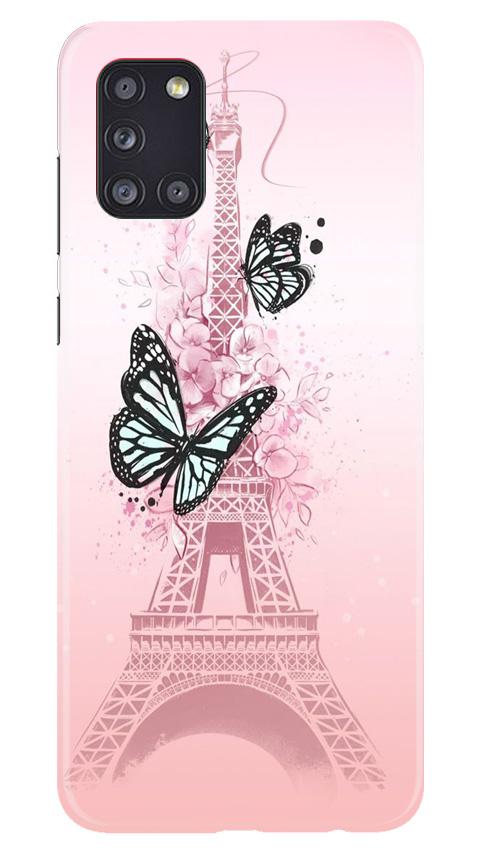 Eiffel Tower Mobile Back Case for Samsung Galaxy A31 (Design - 211) Eiffel Tower Case for Samsung Galaxy A31 (Design No. 211)