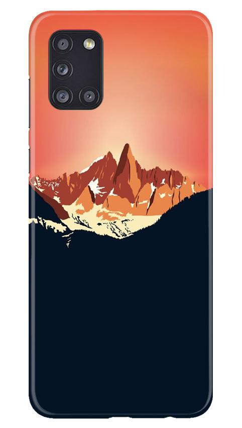 Mountains Mobile Back Case for Samsung Galaxy A31 (Design - 227) Mountains Case for Samsung Galaxy A31 (Design No. 227)