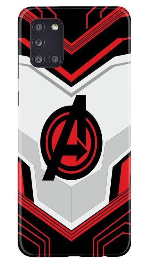 Avengers2 Mobile Back Case for Samsung Galaxy A31 (Design - 255) Avengers2 Case for Samsung Galaxy A31 (Design No. 255)
