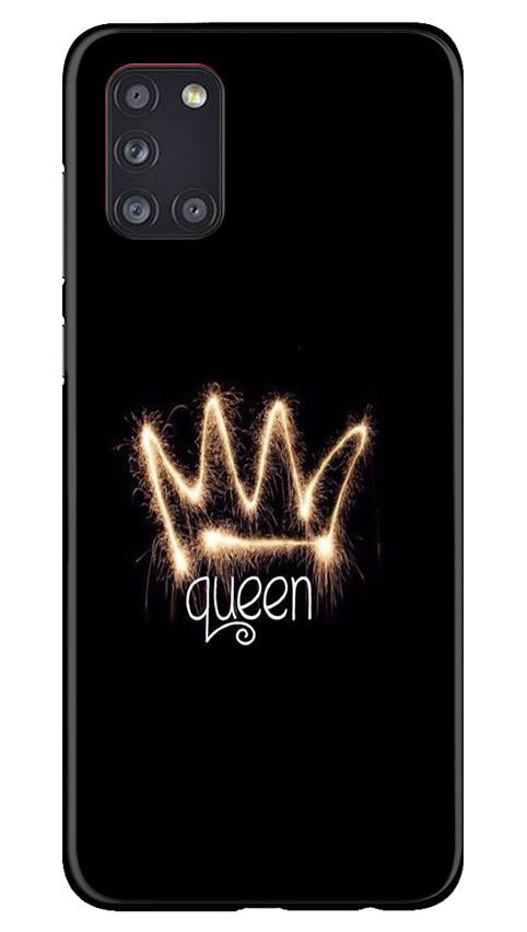 Queen Mobile Back Case for Samsung Galaxy A31 (Design - 270) Queen Case for Samsung Galaxy A31 (Design No. 270)