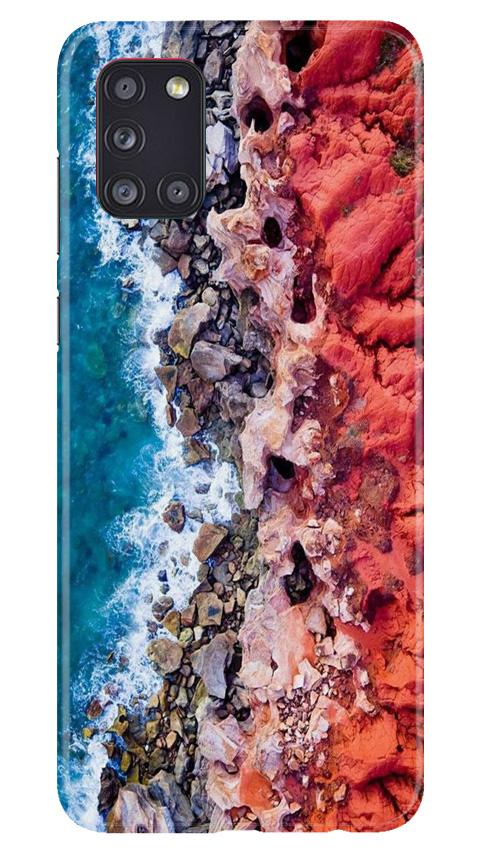 Sea Shore Mobile Back Case for Samsung Galaxy A31 (Design - 273) Sea Shore Case for Samsung Galaxy A31 (Design No. 273)