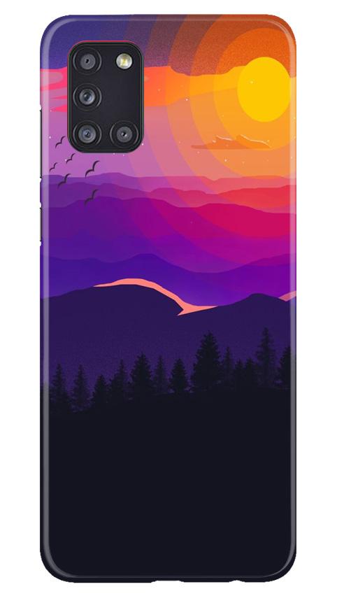 Sun Set Mobile Back Case for Samsung Galaxy A31 (Design - 279) Sun Set Case for Samsung Galaxy A31 (Design No. 279)