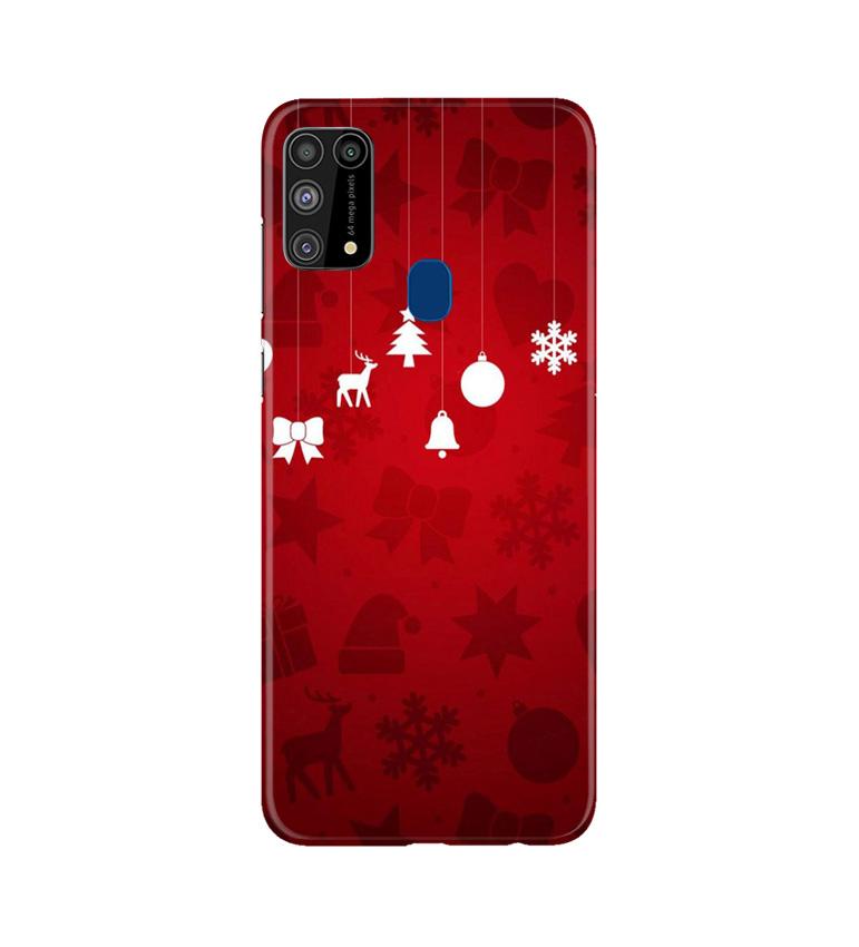 Christmas Mobile Back Case for Samsung Galaxy M31 (Design - 78) Christmas Case for Samsung Galaxy M31