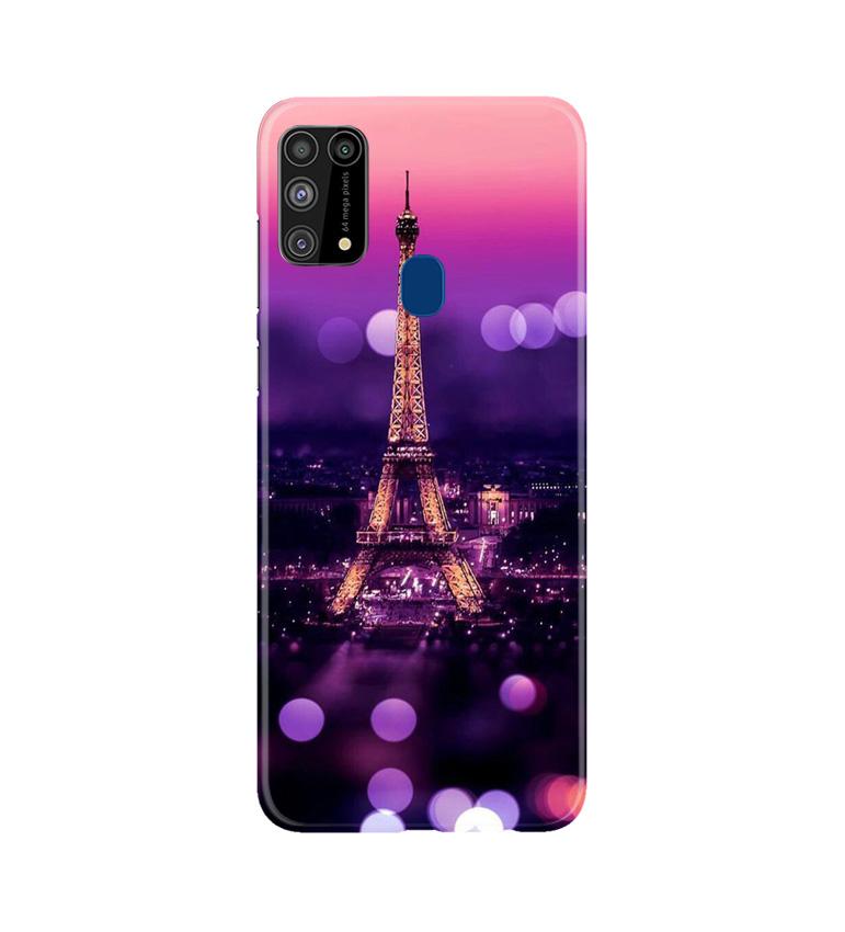 Eiffel Tower Mobile Back Case for Samsung Galaxy M31 (Design - 86) Eiffel Tower Case for Samsung Galaxy M31