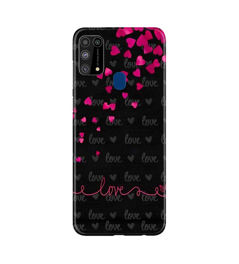 Love in Air Mobile Back Case for Samsung Galaxy M31 (Design - 89) Love in Air Case for Samsung Galaxy M31